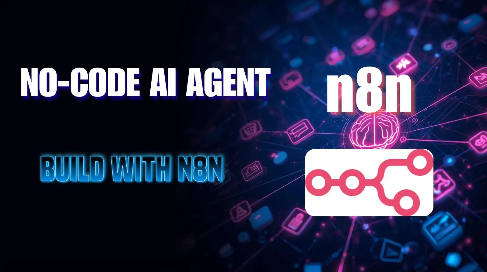 n8n AI agent workflow without coding