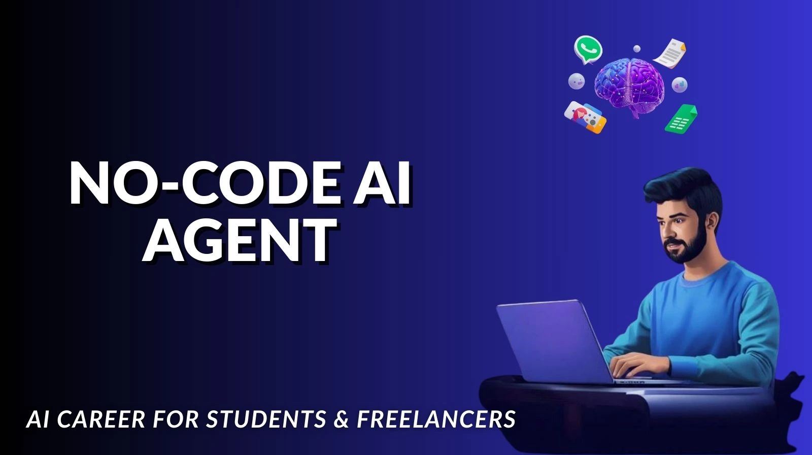 No-Code AI Agent career guide for students and freelancers