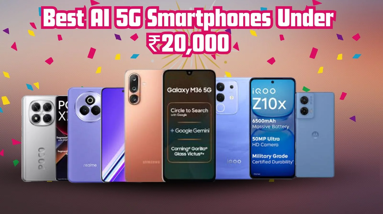 Best AI 5G Smartphones