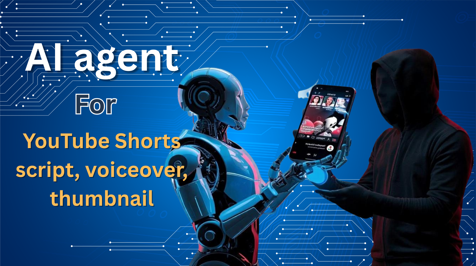 No-Code AI Agent se faceless YouTube Shorts aur Reels automation